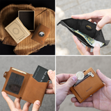 Pre-Owned Slim Wallet il Santo mit AirTag Hülle