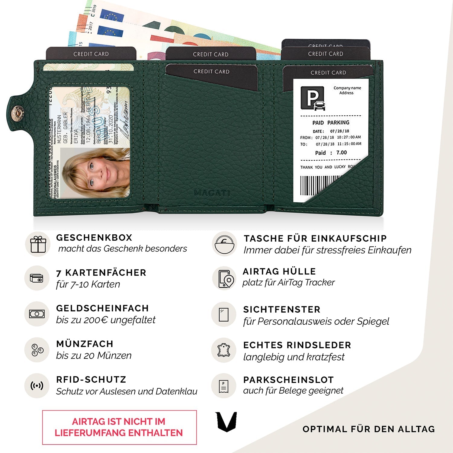 AirTag Wallet il Santo | Slim