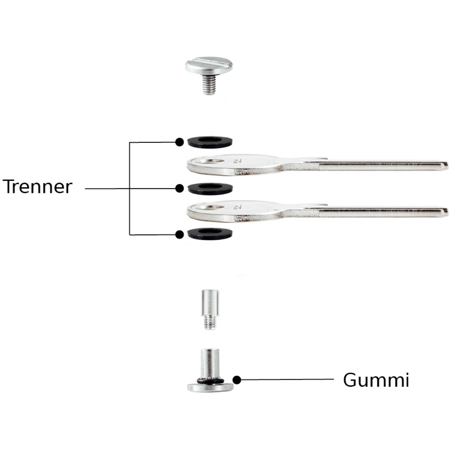 Ersatzteilkit für Key Organizer & Airgonizer