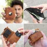 Pre-Owned Slim Wallet il Santo mit AirTag Hülle
