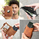 Pre-Owned Slim Wallet il Santo mit AirTag Hülle