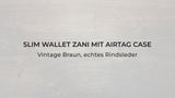 Slim Wallet ZANI mit Airtag Case