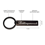 Schlüsselanhänger Metall "Lieblingsmensch" - MAGATI